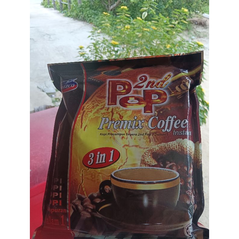 กาแฟ 3 in 1 pop coffee