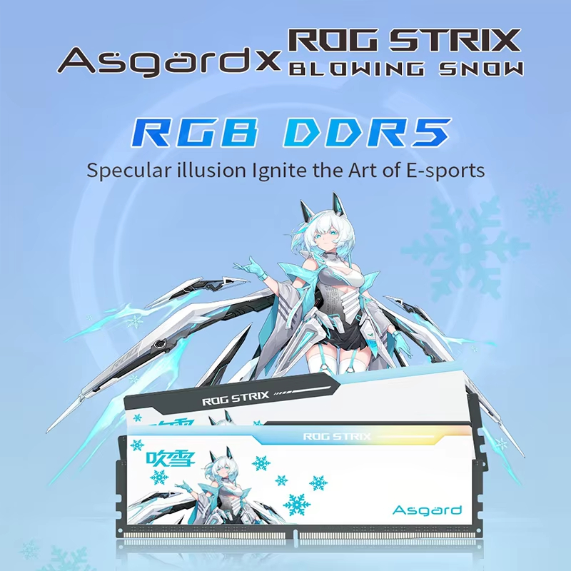 Asgard x ROG Strix Bragi RGB 32GB (2 x 16GB) DDR5 DRAM 6400Hz ครบกล่อง ส่งเร็ว พร้อมใช้งาน ประกันนอก
