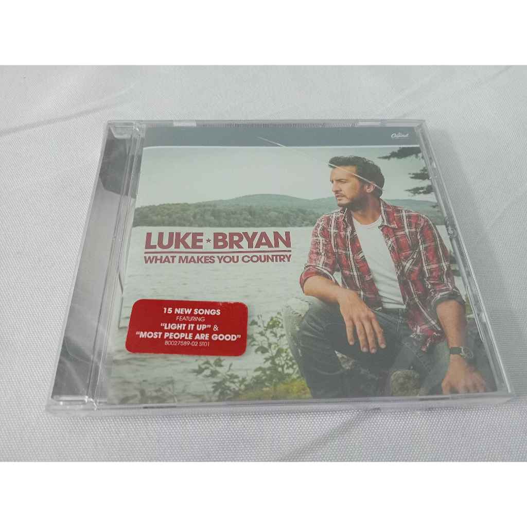 CD ซีดีเพลงสากล LUKE BRYAN WHAT MAKES YOU COUNTRY สภาพตามรูปปก