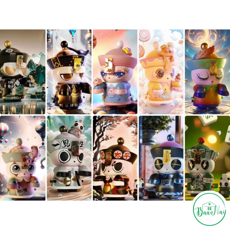 ❣️พร้อมส่ง❣️🌟China moe town : Opandee Zombie Party Series 3 Blind Box Series ของใหม่ไม่แกะห่อฟรอย์ แ