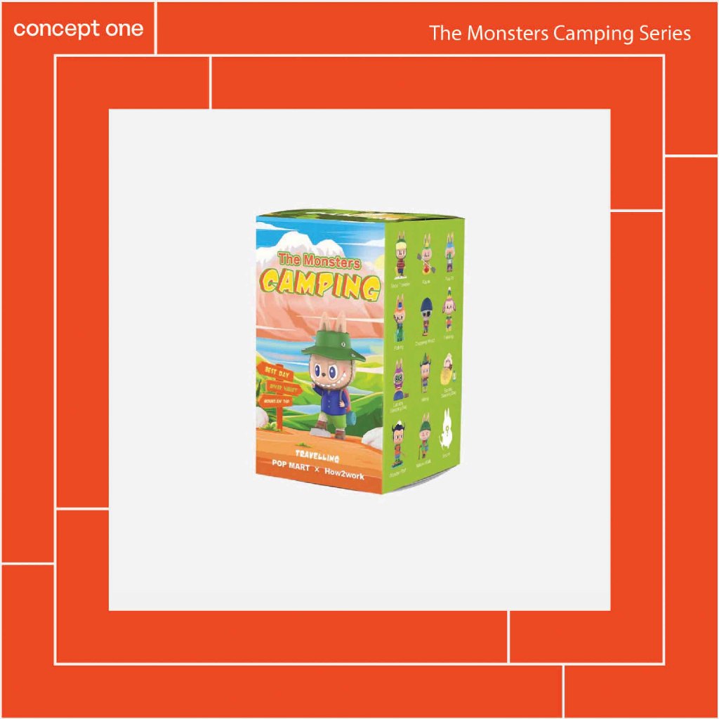 ConceptOne The Monsters Camping Series ฟิกเกอร์