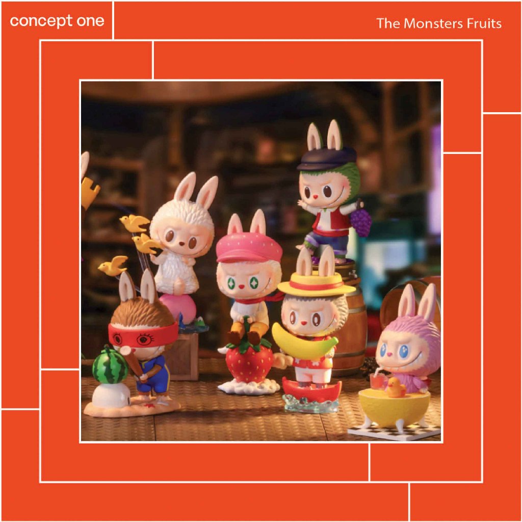 Conceptone The Monsters Fruits POP MART โมเดล