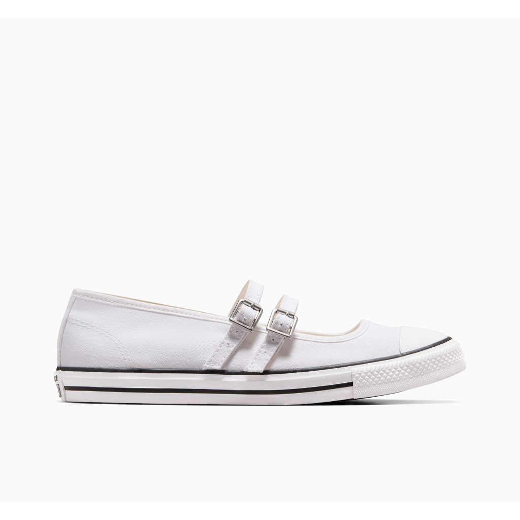 CONVERSE รองเท้าผ้าใบ รุ่น CHUCK TAYLOR ALL STAR DAINTY MARY JANE SLIP WHITE ผู้หญิง A11552CF_F4WTXX