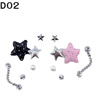 รองเท้า ส้นตึก แฟชั่น พร้อมสติ๊กเกอร์ออกแบบ DIY งานตกแต่ง ได้ตามใจชอบ ใส่สบาย พื้นหนา กันลื่นอย่างดี-8011
