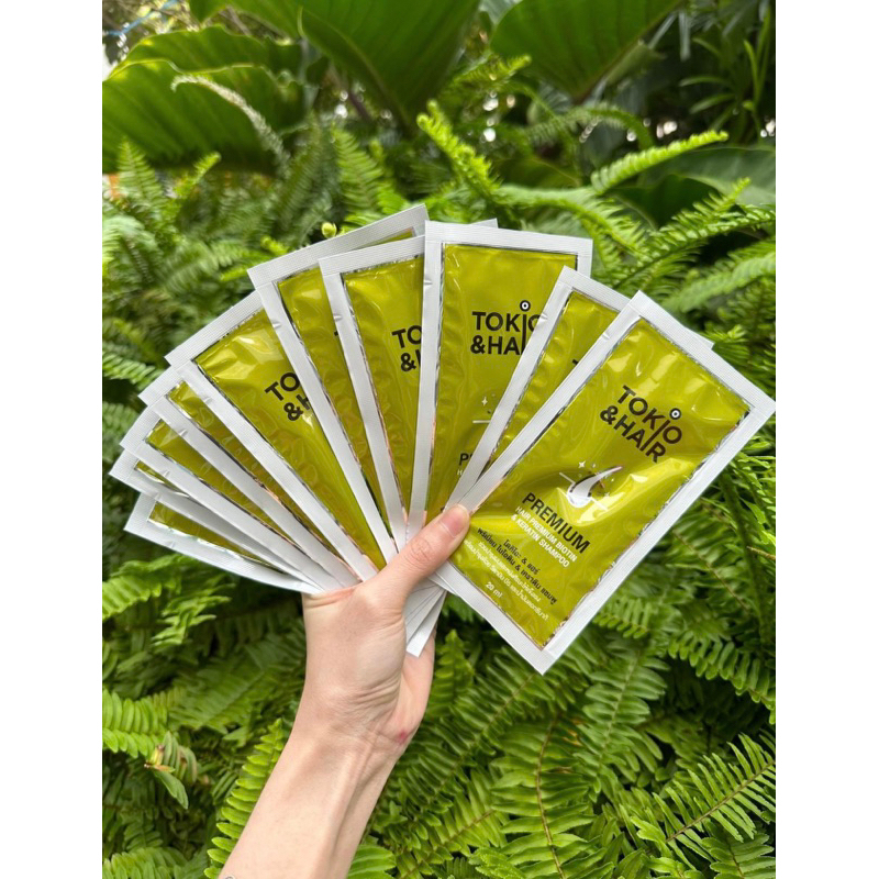 ของแท้ พร้อมส่ง โตคิโอะ&แฮร์ พรีเมี่ยม ไบโอติน&เคราติน มีให้เลือก2แบบ 30มล.