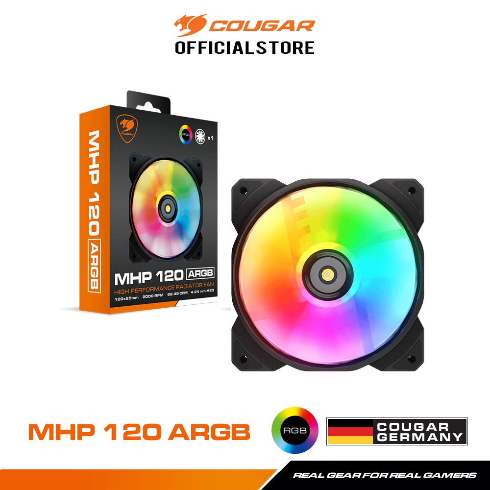 COUGAR - FAN CASE 12CM MHP120 ARGB
