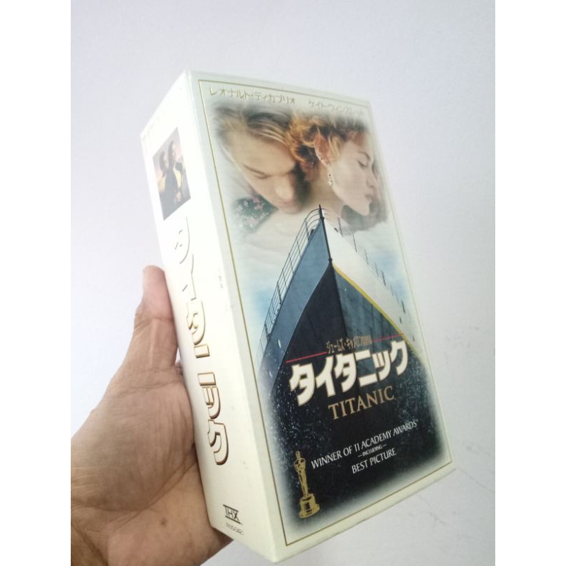 TITANIC box set ของญี่ปุ่น เทป VDO VHS