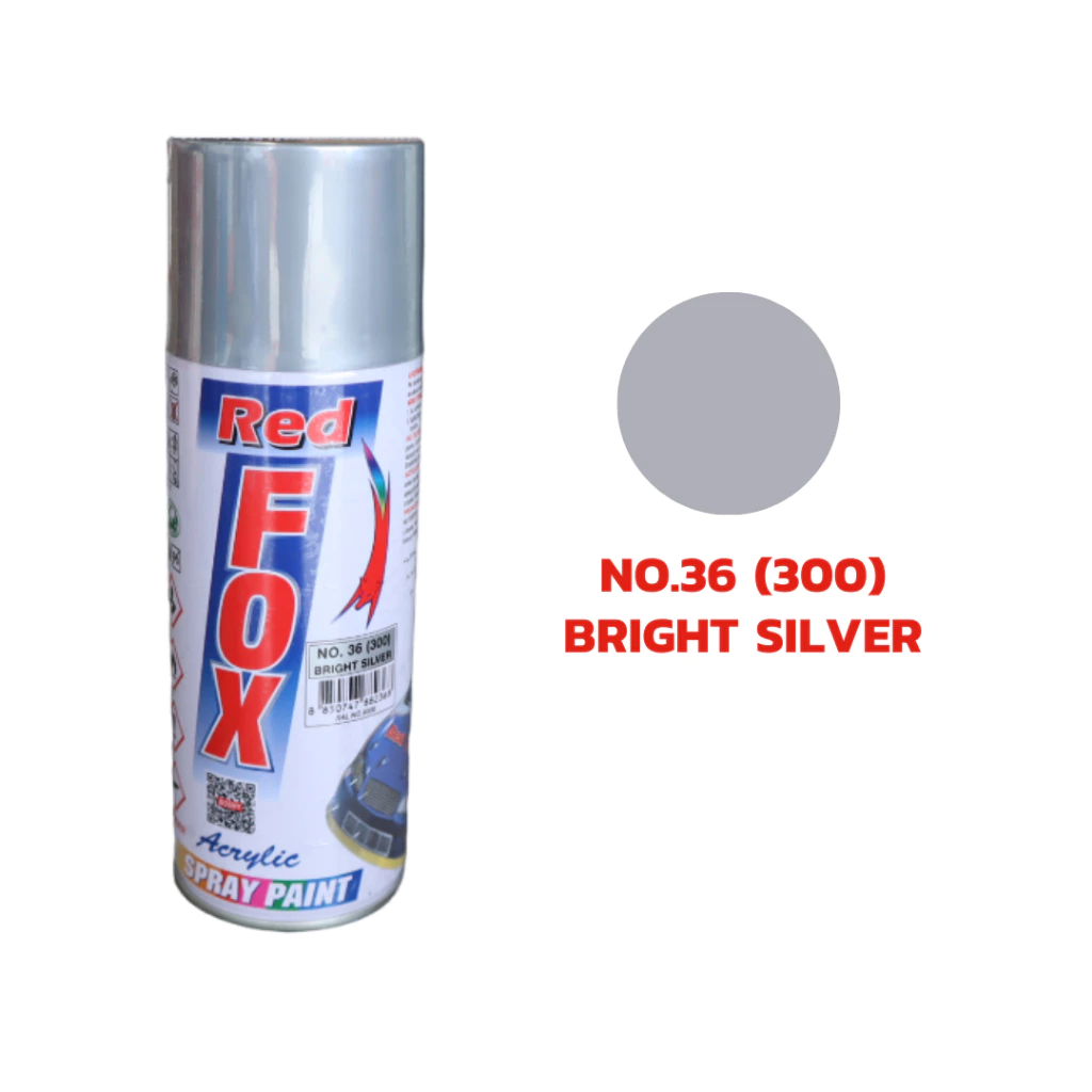 Red FOX BOSNY สีสเปรย์ พ่นรองพื้น กันสนิม มีส่วนผสมของสารอะคริลิค แท้ 100% ขนาด 400 cc thumbnail 10