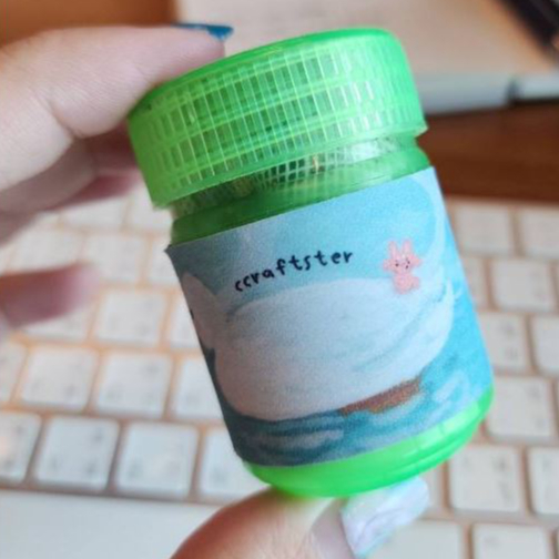 Yadom Sticker สติกเกอร์ยาดม สติ้กเกอร์ยาดม สติกเตอร์ตกแต่ง 6 ลาย กลิตเตอร์ วิ้งๆ Glitter sticker ราคา ถูกที่สุด ดีลบีเคเค แกลเลอรีภาพที่ 5