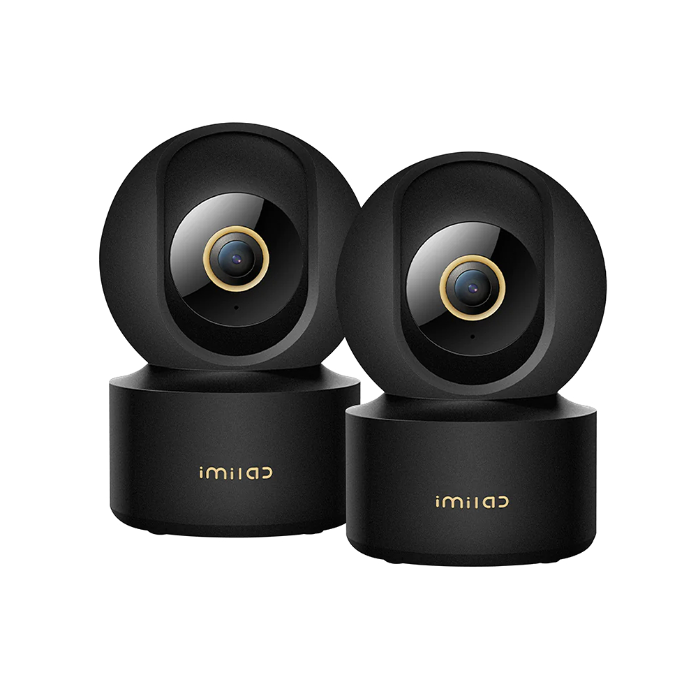 [ลดเหลือ 2498] IMILAB C22 กล้องวงจรปิด Ai คมชัด 3K Wi-Fi6 รองรับแอปฯ Xiaomi Home ตรวจจับ และติดตามมนุษย์ (แพ็คคู่) -2Y
