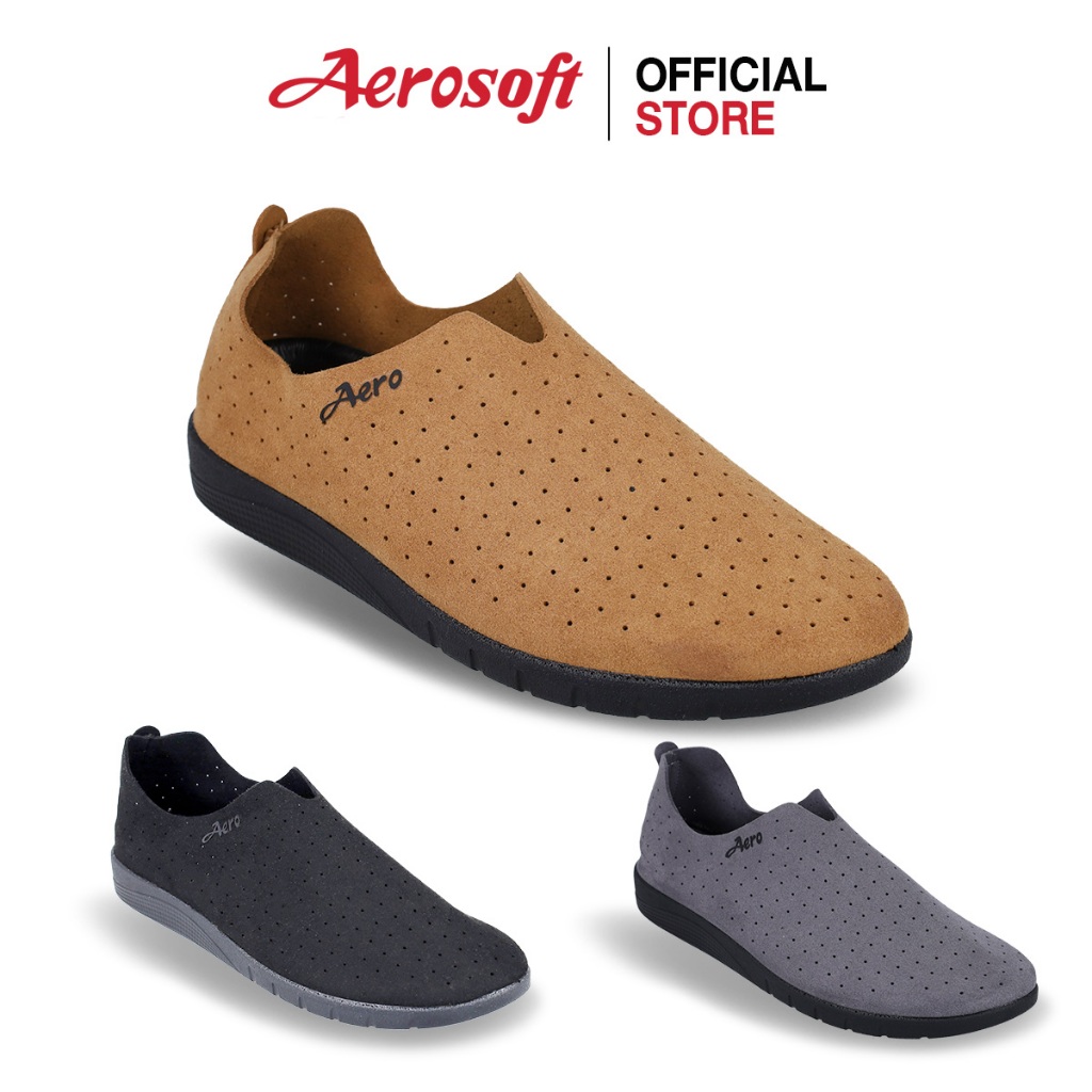 Aerosoft (แอโร่ซอฟ) รองเท้าผ้าใบแบบสวม รุ่น CW3233