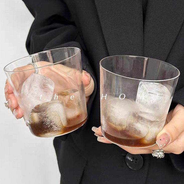 【พร้อมส่งในไทย】Collins glass แก้วกาแฟ แก้วค็อกเทล แบบบาง สําหรับใส่เครื่องดื่มเย็น