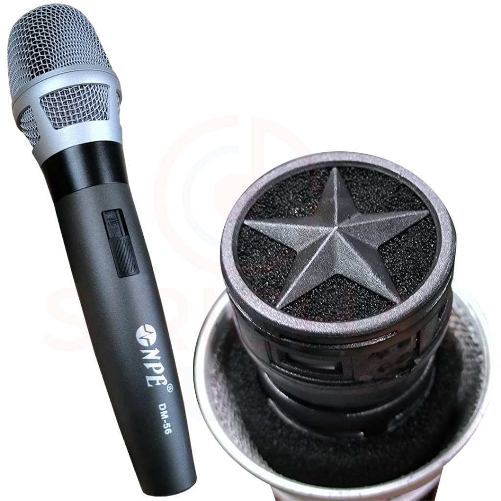 ไมโครโฟน NPE รุ่น DM56 วอยส์ดาวDynamic แถมสายไมค์พร้อมกล่อง