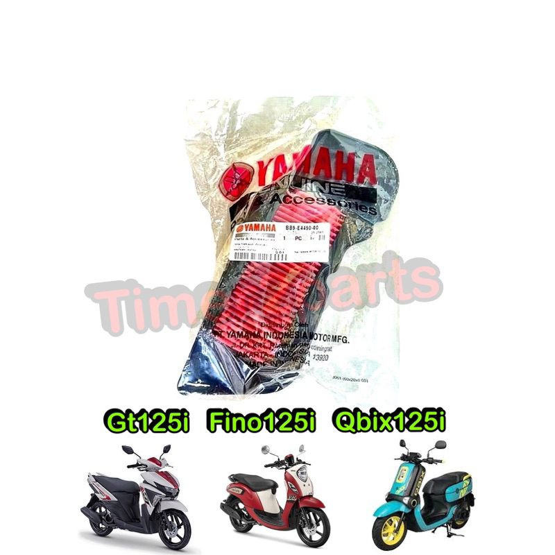 ไส้กรองอากาศ Gt125 Fino125 Qbix แท้ BB9-E4450-00