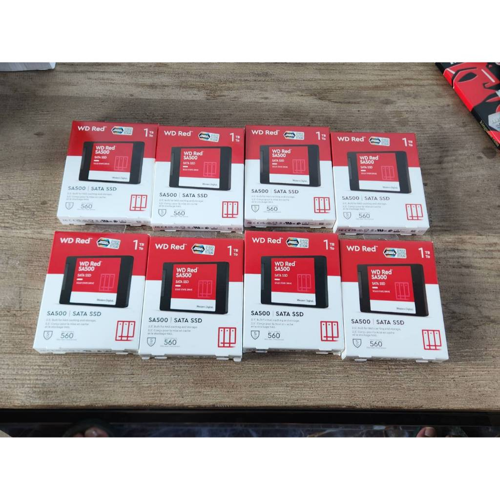 ของใหม่ 1 TB SSD (เอสเอสดี) WD Red SA500 SSD 1TB 2.5 SATA