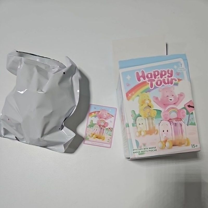 care bears happy tour cheer bear สีชมพู