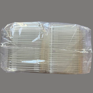 กล่องพลาสติกใส OPS HTP-6HL ใส่เบเกอรี่ อาหาร ได้ทั้งเย็นและร้อน ไม่มีไอน้ำ ฝาล็อคได้ในตัว 100 ชิ้น