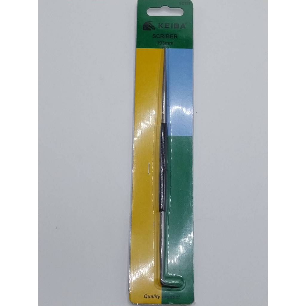 KEIBA    เหล็กขีดปลายแหลม 2 ข้าง (Engineer's Scribers) เหล็กขีด 8" KEIBA รุ่น SC193 KE-5301001