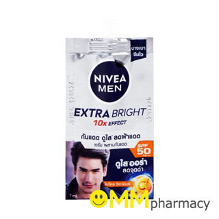 NIVEA MEN EXTRA BRIGHT FACE SERUM SPF50 7ML.