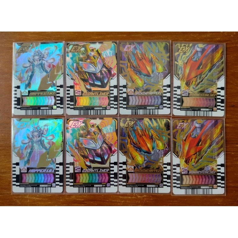 [Ready to be Shipped] Gotchard Ride Chemy Cards - EX/SR EX02