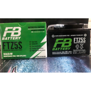แบตเตอรึ่FB FTZ5S รุ่นที่ใช้ RYUKA CLASSIC
