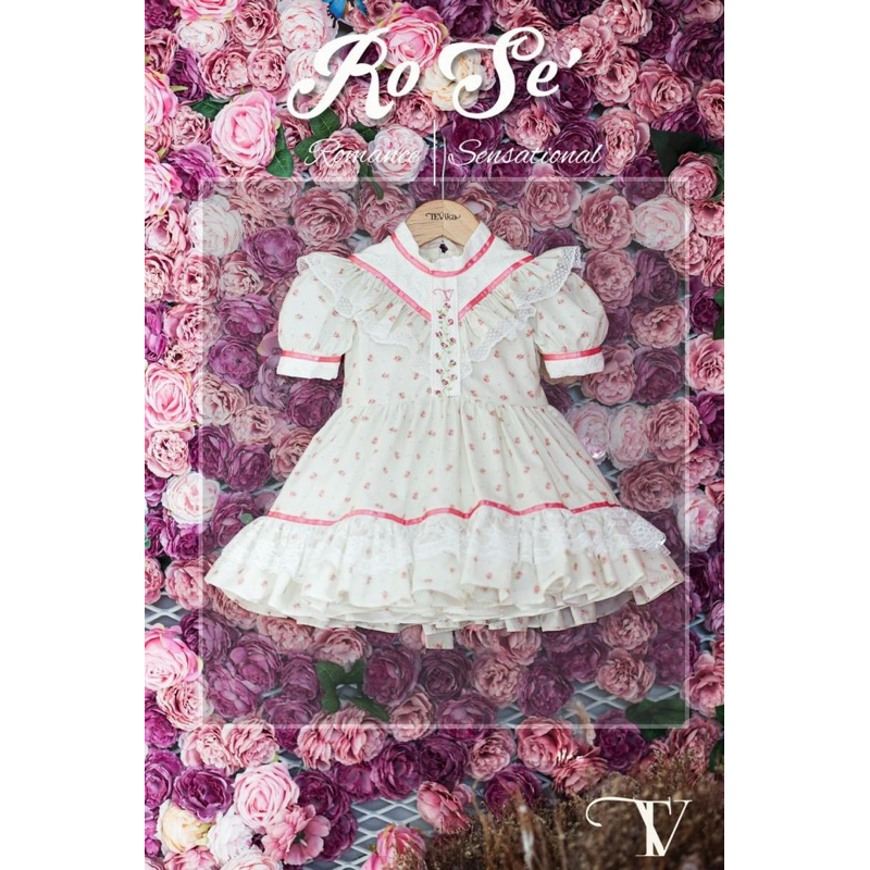 🌷เทวิกา 🌷Tevika vintage -RoSe collection sz.90 มือสอง ไม่มีตำหนิ