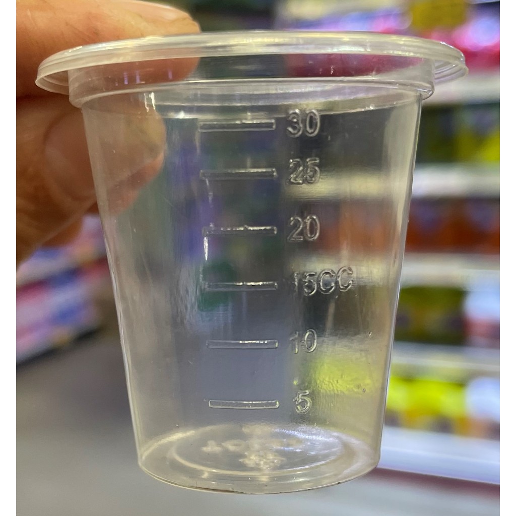 Sitex ถ้วยชิม แก้วชิม 1 ออนซ์(30 ซีซี) บรรจุ 100 ชิ้น/แพค