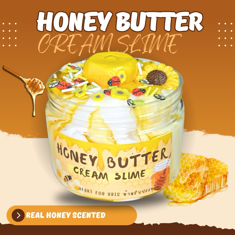 สไลม์ honey butter cream ฮันนี่บัทเทอร์ สไลม์เนื้อบัทเทอร์