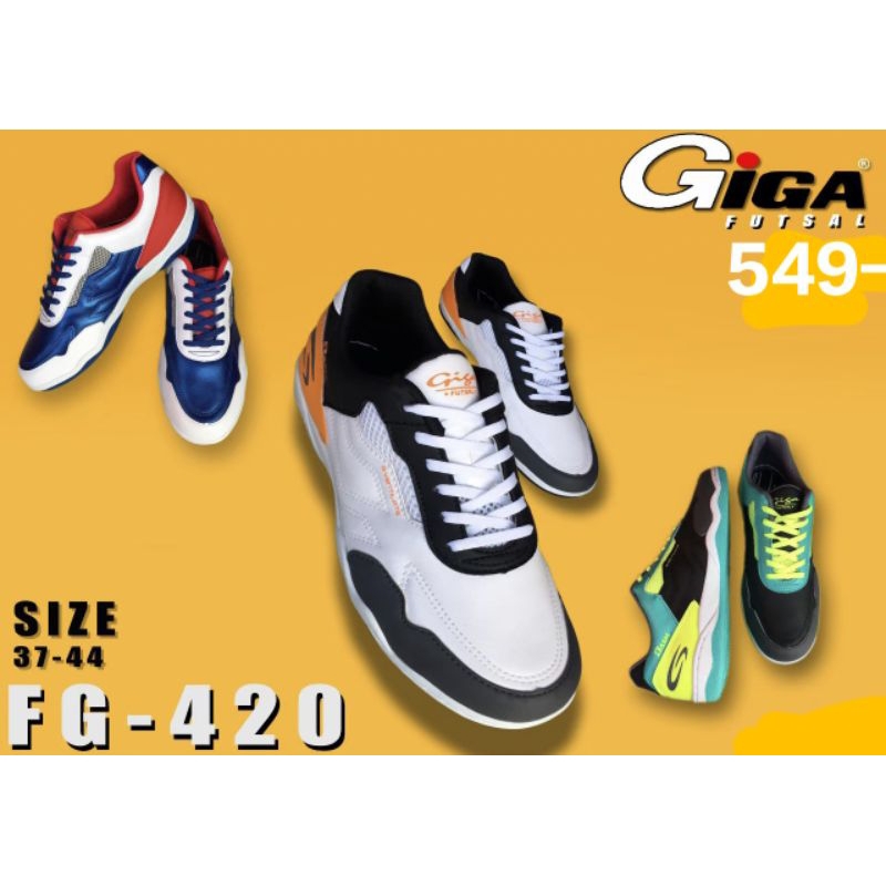 รองเท้าฟุตซอล GIGA รุ่น FG420 ฟุตซอลราคาถูกๆ ฟุตซอลขายดี ฟุตซอลสวยๆ รองเท้าสวย