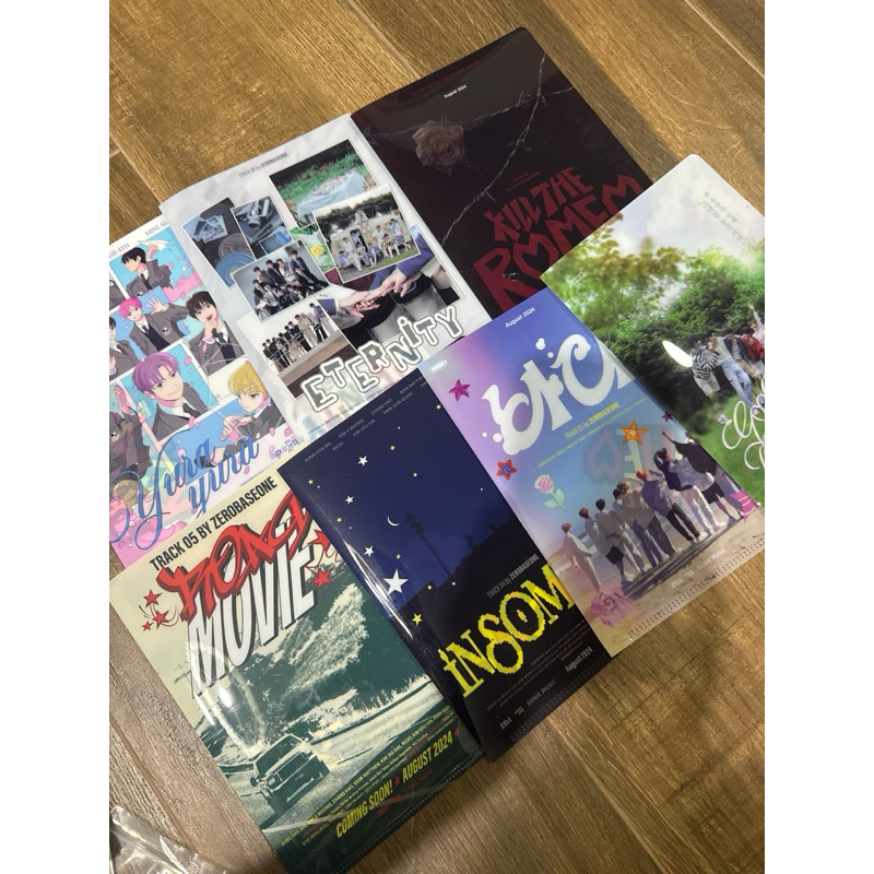 พร้อมส่ง อัลบั้มไม่แกะ / แฟ้ม อัลบั้ม ZEROBASEONE (ZEROSE/POCA VER)