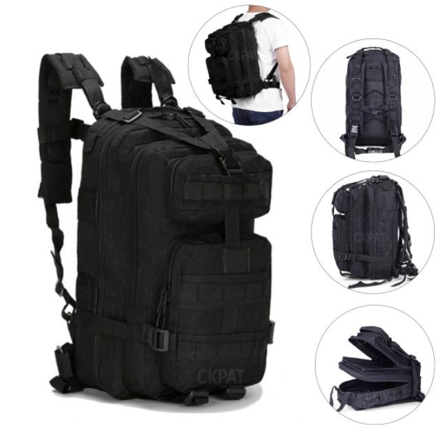 2022 H กระเป๋าเป้ รุ่น 3P ขนาด25L กระเป๋าสะพายหลัง กระเป๋าเดินทาง