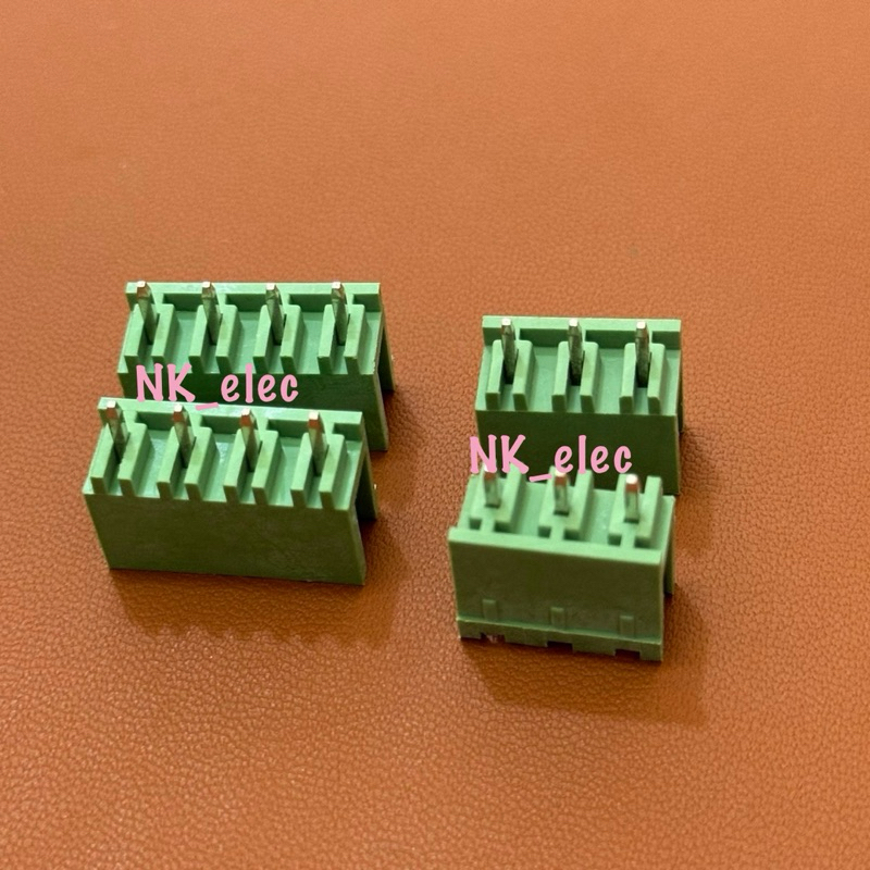 2EMG-5.08 (2EDG-5.08) ราคาต่อชิ้น เทอร์มินอล บล็อค TERMINAL BLOCK ตัวงอ  2P 3P 4P 5P 6P 7P 8P 10P ระยะขา 5.08mm - รูปที่ 3