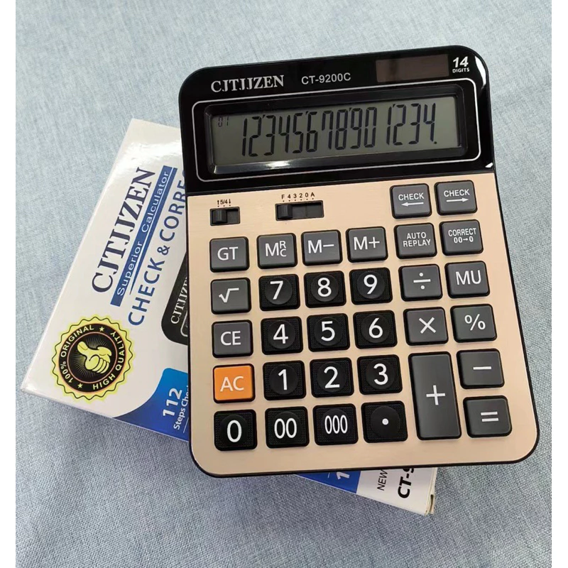 CT-9200C เครื่องคิดเลข 14 หลัก 14Digits Electronic Calculator