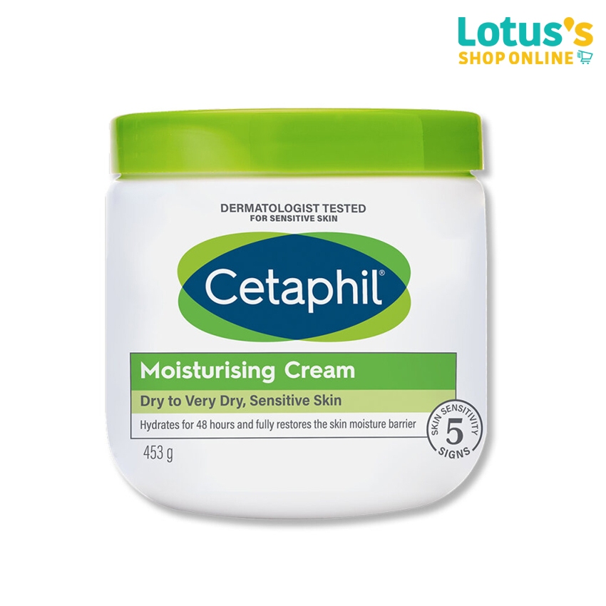 เซตาฟิล มอยซ์เจอไรซิ่ง ครีม ขนาด 453 กรัม CETAPHIL MOISTURISING CREAM 453 G