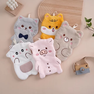 (พร้อมส่งจากไทย) รวม ผ้าเช็ดมือ หนานุ่ม ลายการ์ตูน ผ้าเช็ดมือนาโน เหล่าสัตว์ ใช้เช็ดอเนกประสงค์