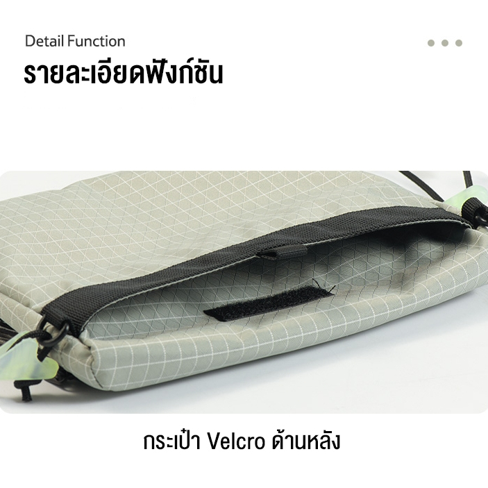 Naturehike กระเป๋าสะพายไหล่ลําลอง ขนาดเล็ก จุของได้เยอะ เหมาะกับฤดูร้อน เดินทาง NH20BB204