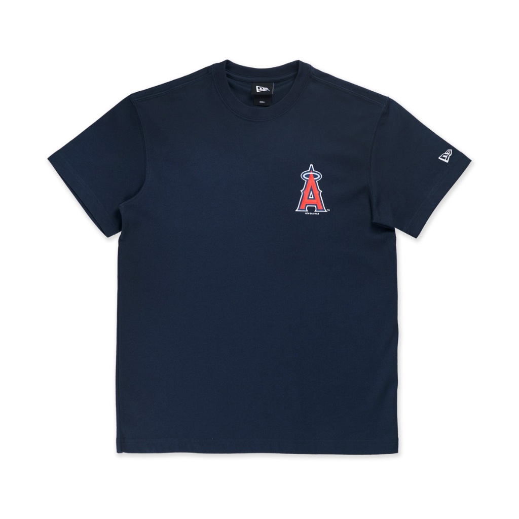NEW ERA เสื้อยืดแขนสั้น รุ่น LOS ANGELES ANGELS HOME CHEERING NAVY SHORT SLEEVE T-SHIRT