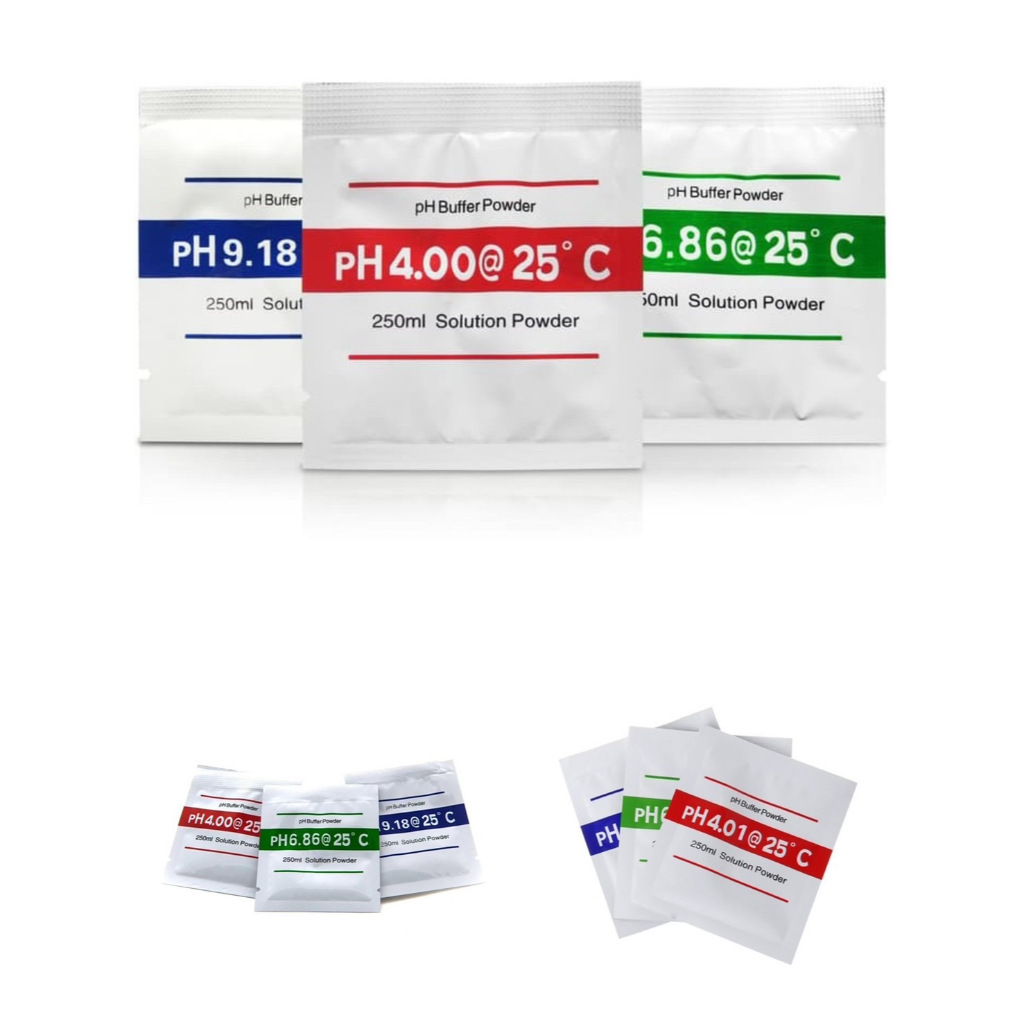 ผงบัฟเฟอร์ ผงคาริเบท PH6.86 PH Buffer Powder Ph Meter Calibration Ph Buffer Solution  L159