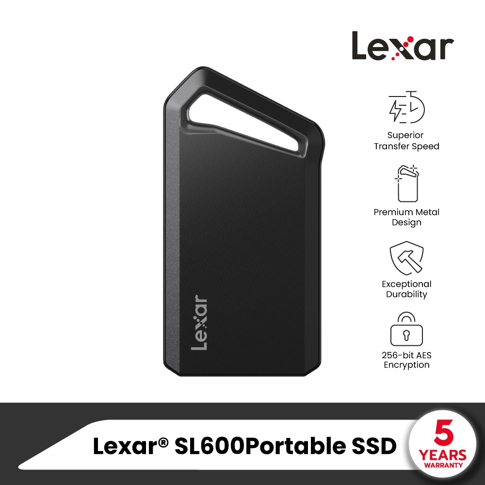 เอสเอสดีพกพา Lexar SL600 2TB USB 3.2 Gen 2x2 Type-C_7