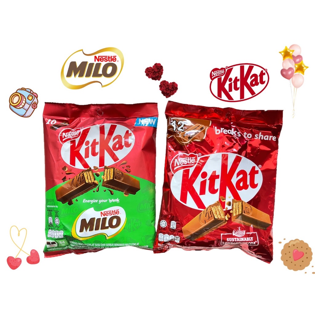 Kitkat & Milo ~ คิทแคท & ไมโล ช๊อคโกแลตพรีเมี่ยม อร่อยสุดๆ