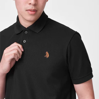 TOMMY BROWN เสื้อโปโลผู้ชาย Polo Shirt รุ่น Classic ทรง Regular ลายปักหมี
