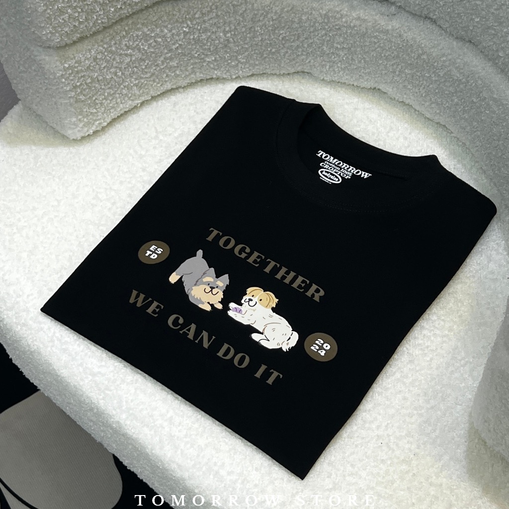 TOMORROW- เสื้อครอป คอลตอล TOMORROW รุ่น T-1304 Together