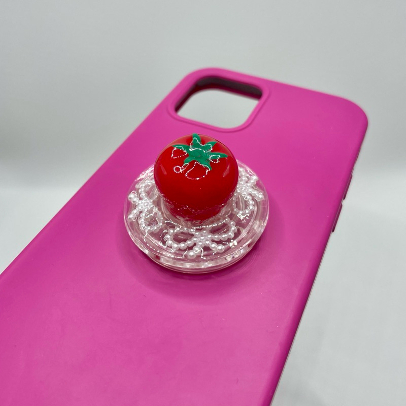 Piing me Tomatooo Griptok | แป้นตั้งมือถือ (แบบติดกาว / แบบแม่เหล็ก)