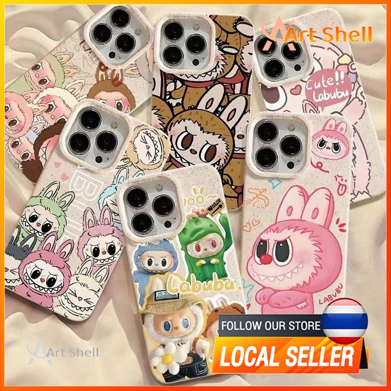 คอลเลกชันน่ารักจากประเทศไทย labubufor IPhone 11 12 13 14 14pro 15 pro max XR 12 13pro เคสเกาหลี 11 12pro 13promax