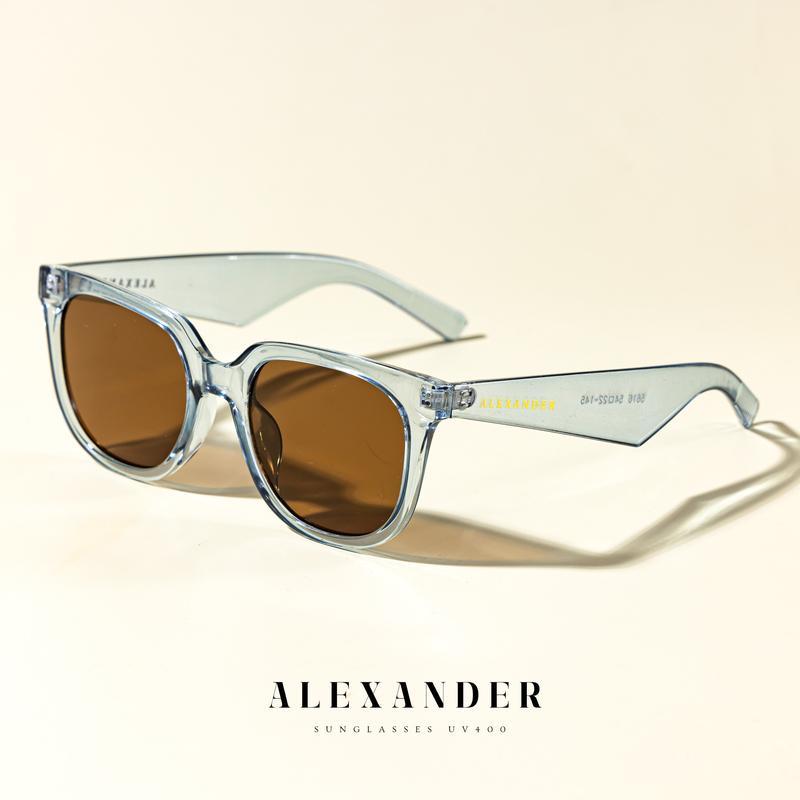 [ A019 ] แว่นตากันแดด ALEXANDER ผ่านการ ทดสอบเลนส์แท้ UV400 แถม FREE อุปกรณ์ครบ
