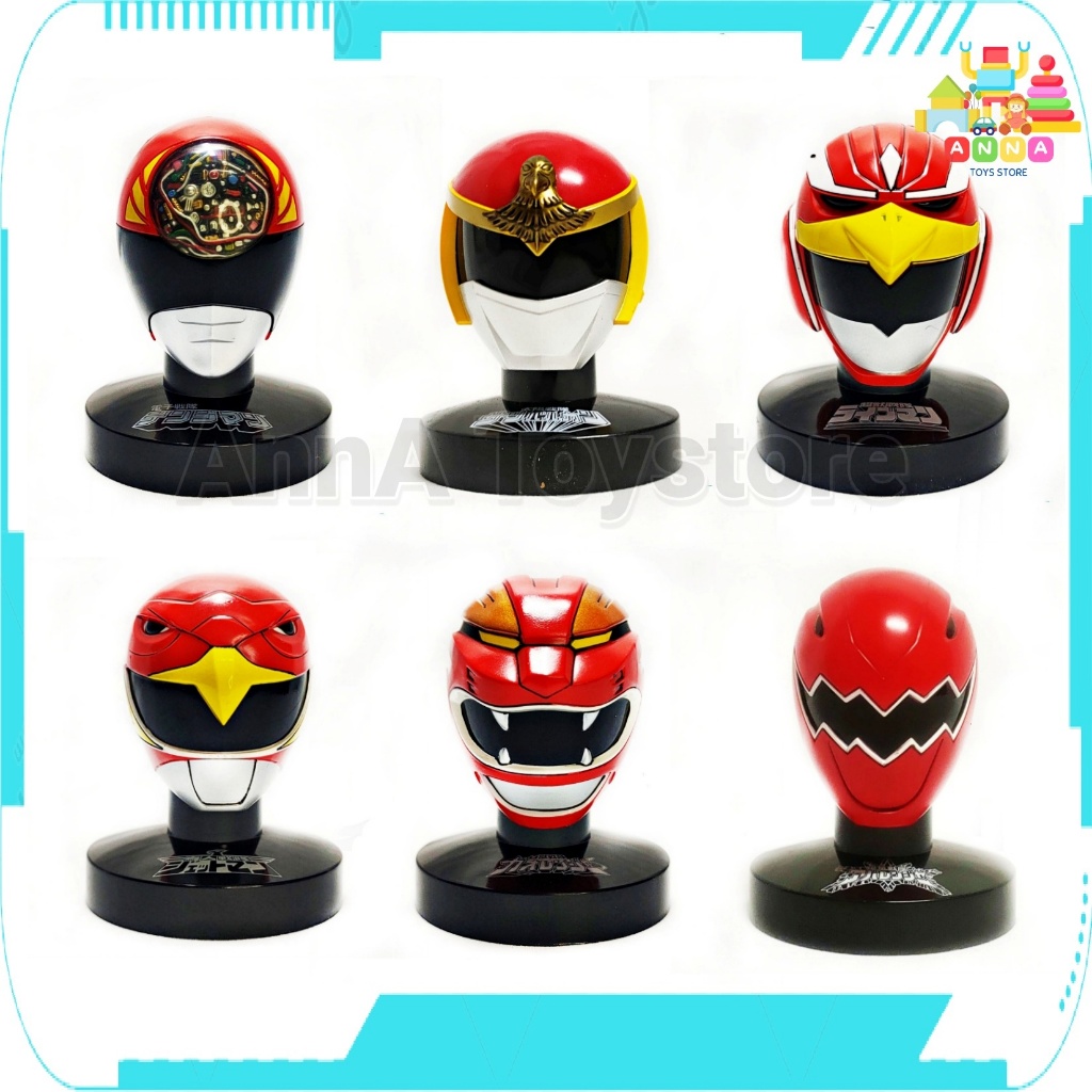 โมเดล หัวเซนไต Super Sentai Liveman Jetman Gaoranger Denziman ขนาด 1:6 ของแท้ Bandai