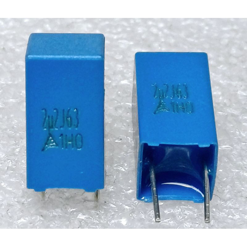 Epcos 2.2uf 63v polyester film capacitor MKT ตัวเก็บประจุ คาปาซิเตอร์