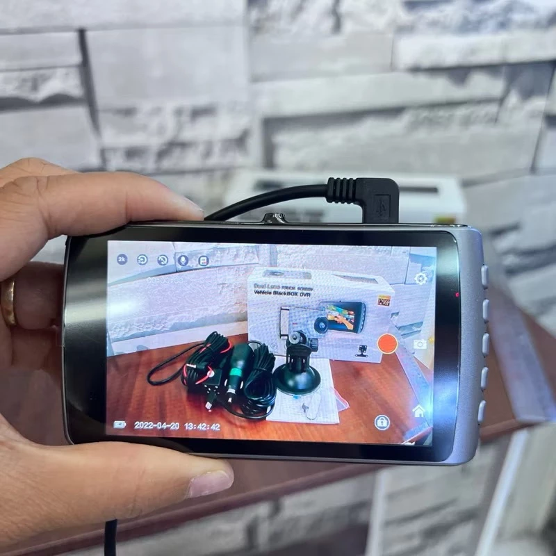 กล้องติดรถยนต์GT100 Q42 Super HD1296P/GT600 1080Pหน้า-หลัง จอ4นิ้ว กล้องSONY กลางคืนชัดเจนHD มีระบบ WDR ชัดในโหมดกลางคืน thumbnail 7