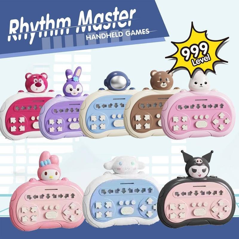 【พร้อมส่ง】Rhythm Master Speed Push เกมคอนโซล pop it ปริศนาอิเล็กทรอนิกส์ Challenge Palm Dance Machine เครื่องออกกำลังกาย
