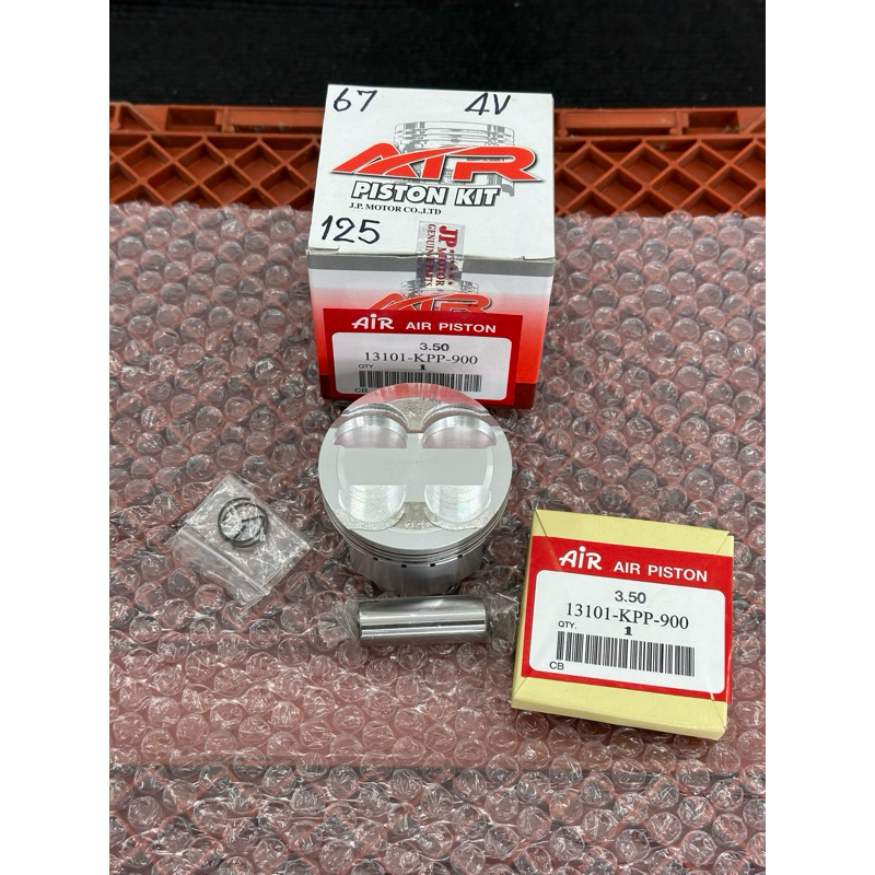 ลูกสูบ67/4วาล์วสลัก15มิลลูกสูบCBRขนาด67มิลสลัก15มิลพร้อมปาดหลบวาว4วาวขนาด22-25มิล